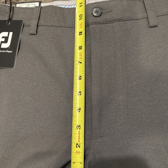 NWT FootJoy FJ Performance Pants Mens 34/35W 30L Gray Golf Stretch Casual - Picture 7 of 13